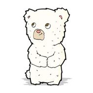 Cartoon Polar Bear Cub N20