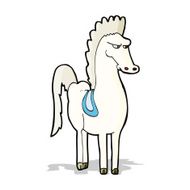 Cartoon Horse N55