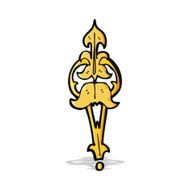 cartoon ornate clasp N4