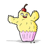 cartoon cupcake monster N9