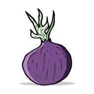 cartoon red onion N5