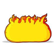 cartoon fire border N6