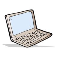 Cartoon Laptop Computer N13