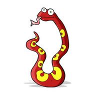 Cartoon Snake N139