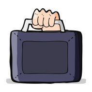 cartoon briefcase N4