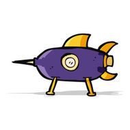 cartooon space rocket N4