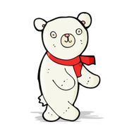 cute cartoon polar teddy bear N4