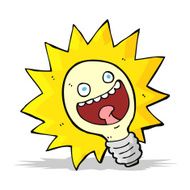 cartoon lightbulb N3