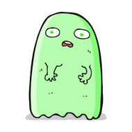 funny cartoon ghost N42