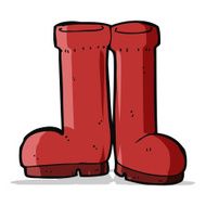 cartoon rubber boots N4