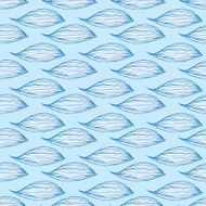 Seamless pattern with waves N14