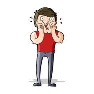 cartoon gasping man N7