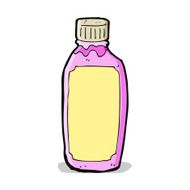 cartoon pink drink bottle N2