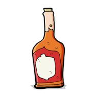 cartoon bottle of rum N4