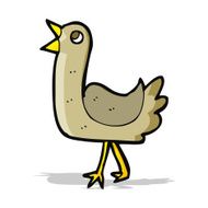 Cartoon Bird N188