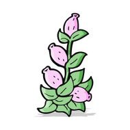Cartoon Flowers N52