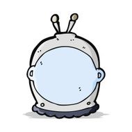 Cartoon Space Helmet N7