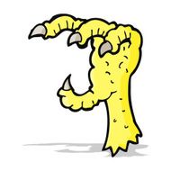 cartoon eagle claw N3
