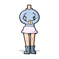 cartoon female body (add photos or mix and match cartoons) N90