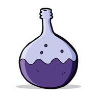 cartoon bubbling chemicals N13