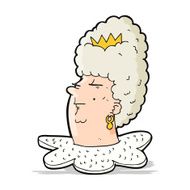 cartoon queen head N5