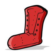 cartoon old boot N10