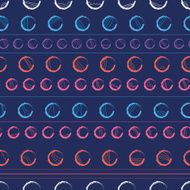 colored circle seamless pattern