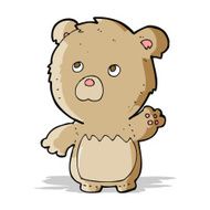 cartoon teddy bear N135