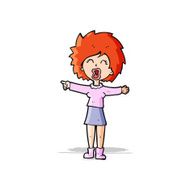 cartoon stressed out woman talking N4