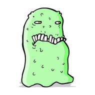 cartoon gross ghost N21