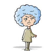 cartoon old lady N6