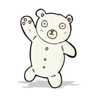 cartoon cute polar teddy bear N2