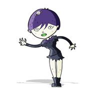 Cartoon Vampire Girl N98