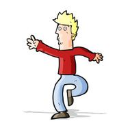 cartoon urgent man N4