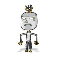 Cartoon Robot N152