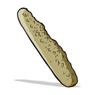 cartoon baguette N7