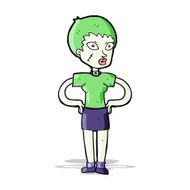 cartoon halloween girl N8