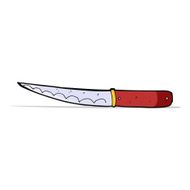 Cartoon Kitchen Knife N17