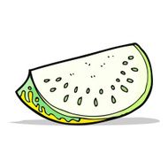 cartoon melon slice N8