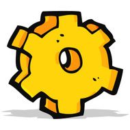 cartoon cog symbol N4