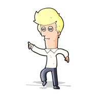 cartoon man accusing N8