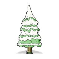 Cartoon Christmas Tree N47