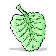 cartoon leaf symbol N20
