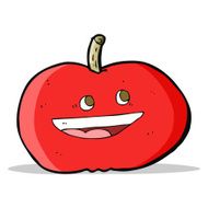 cartoon happy apple N8