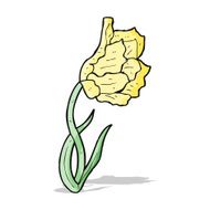 cartoon flower N221