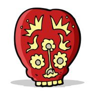 cartoon sugar skull N5