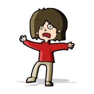 cartoon unhappy person N5
