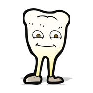 cartoon yellowing tooth N3