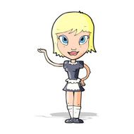 Cartoon Maid N19