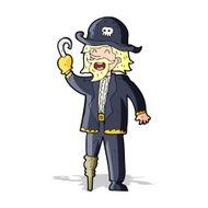 Cartoon Pirate Captain N29